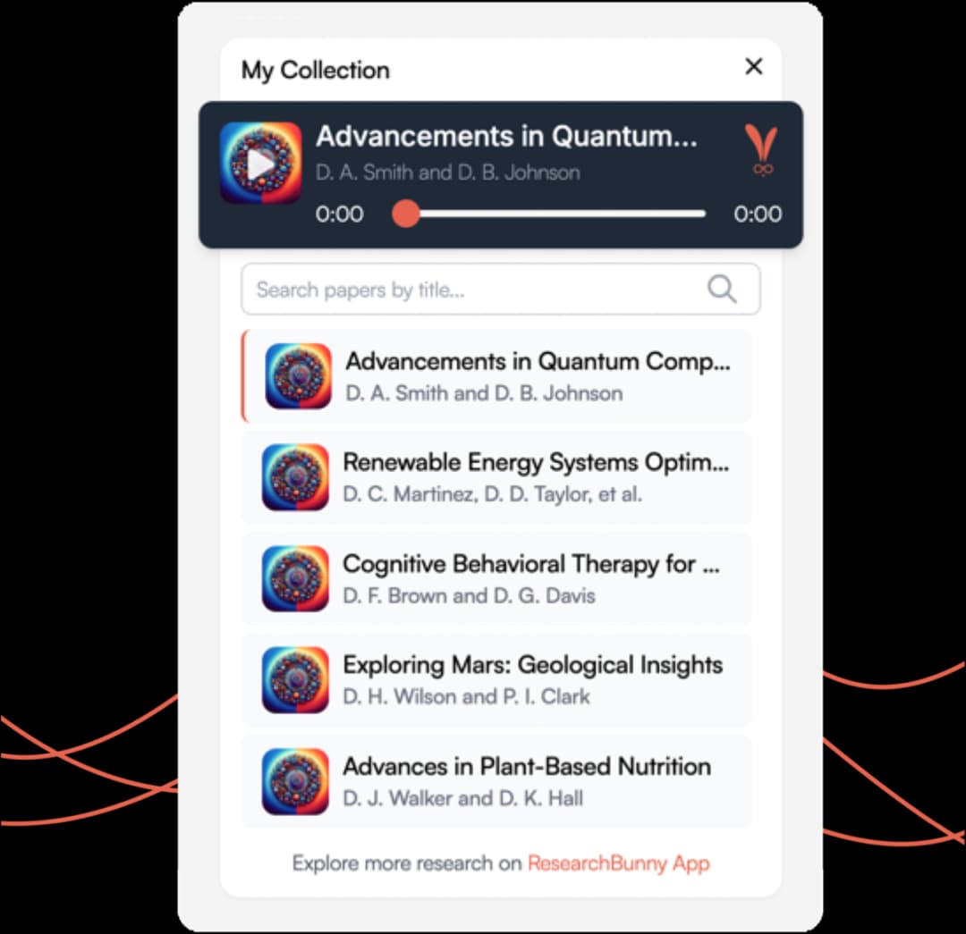 Most readers skim and leave. With our chat and collection widgets, you can turn your research into a conversation and keep your audience engaged for longer.